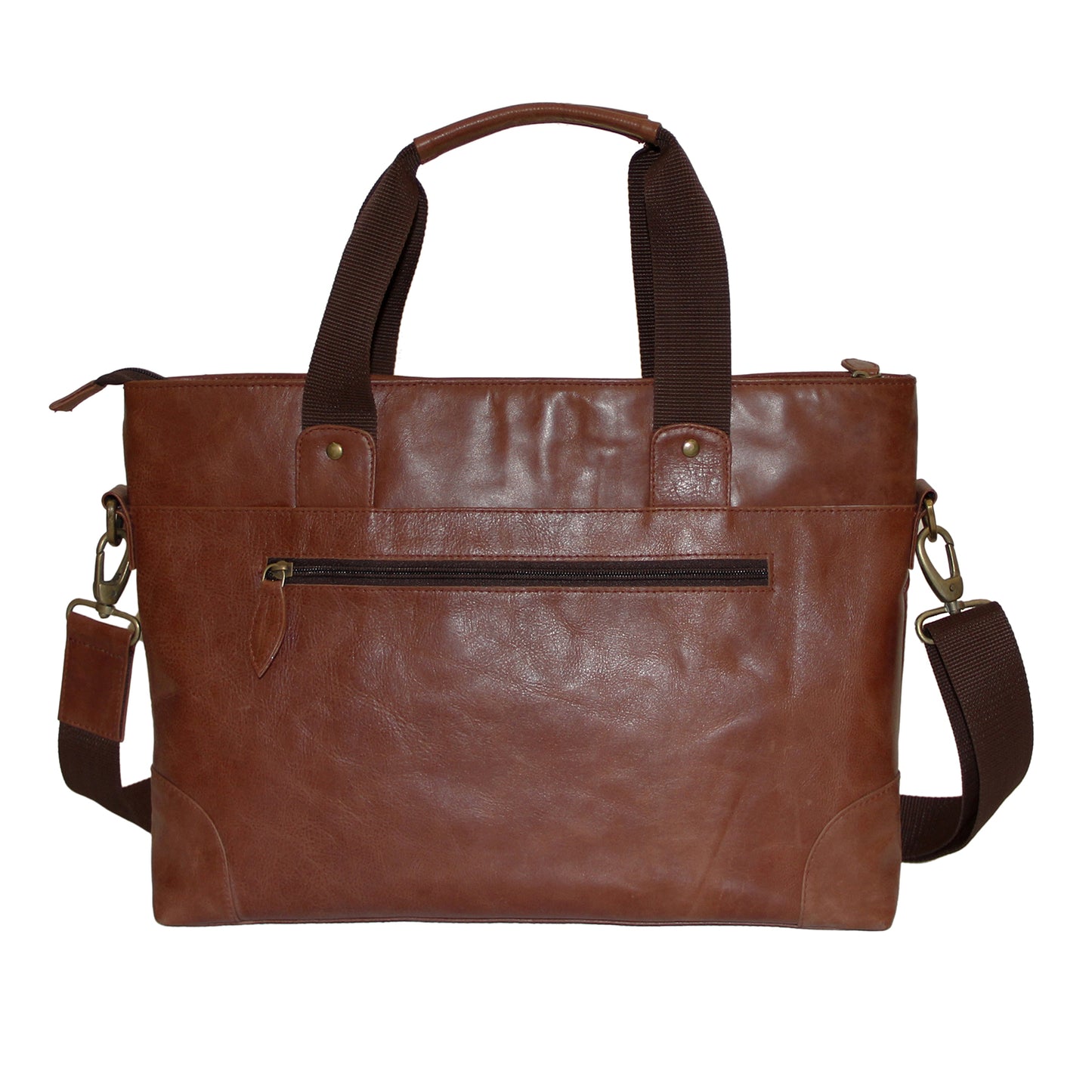 Brown Leather Shoulder Bag