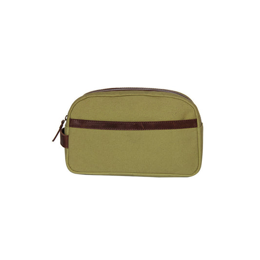 Canvas & Leather Travel Kit