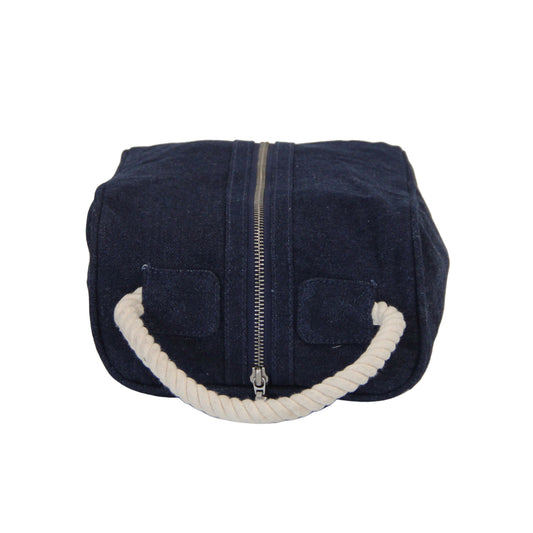 Denim & Rope Shoe Bag