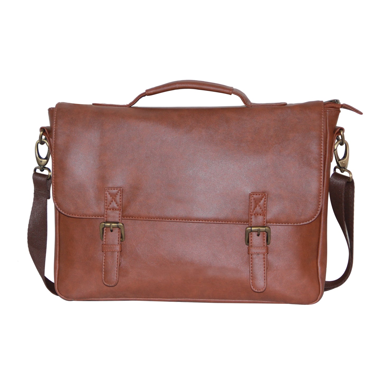 Elegant Faux leather Messenger