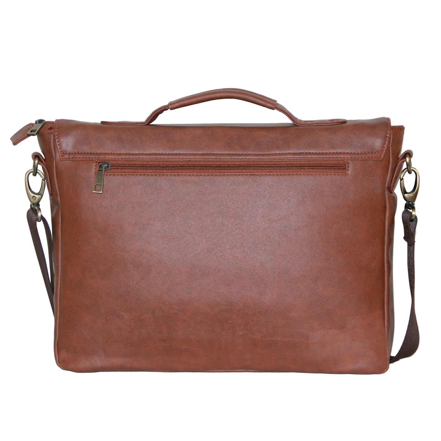 Elegant Faux leather Messenger