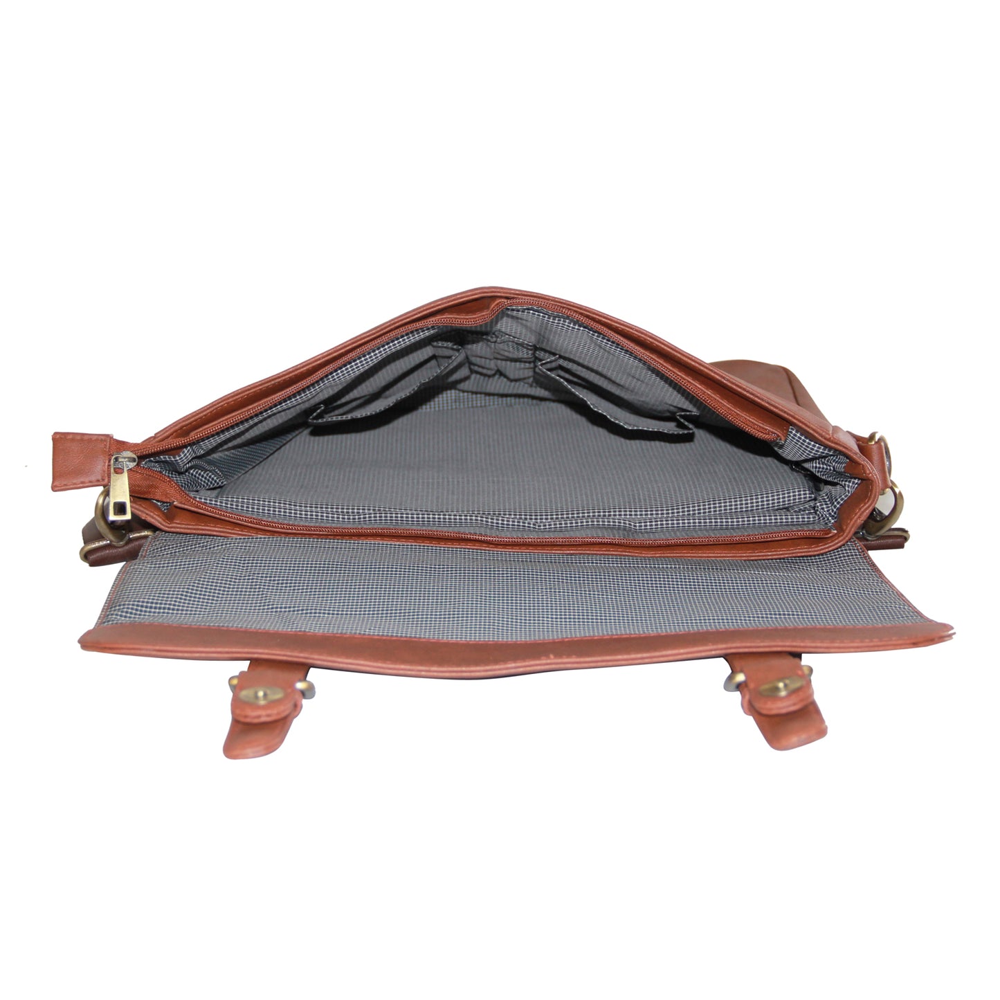 Elegant Faux leather Messenger