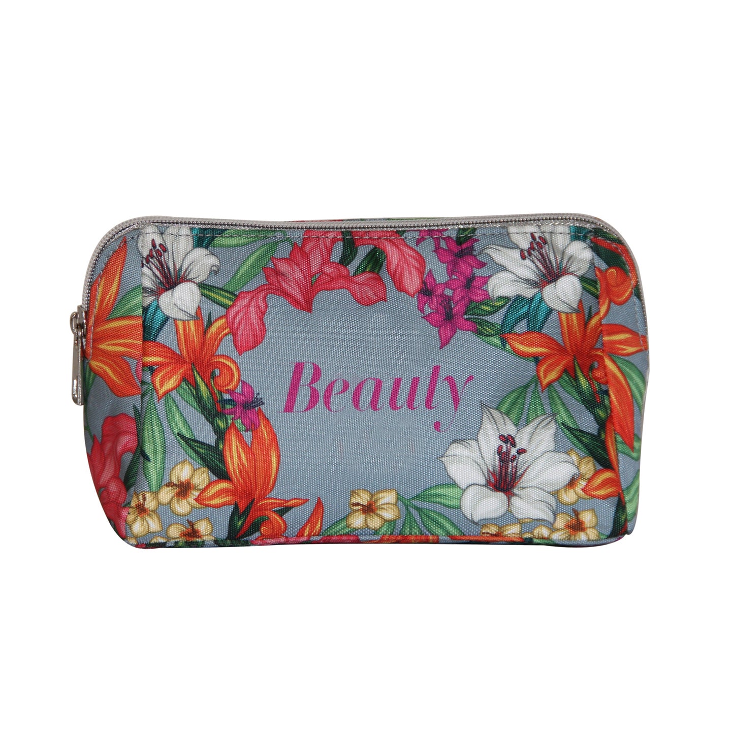 Floral Cosmetic Pouch