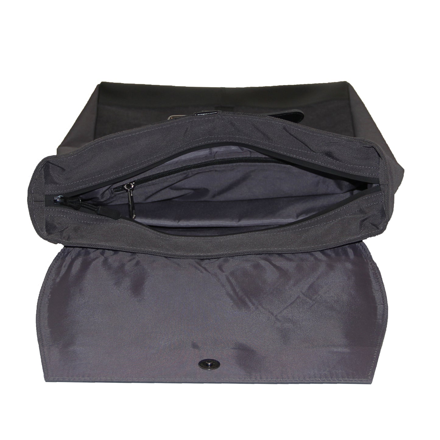Grey-Black Backpack