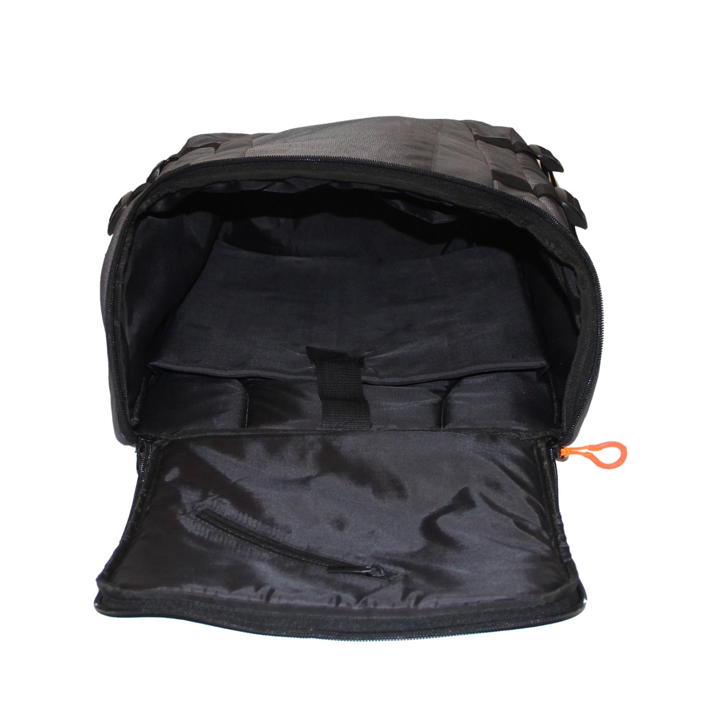 Grey Orange Backpack