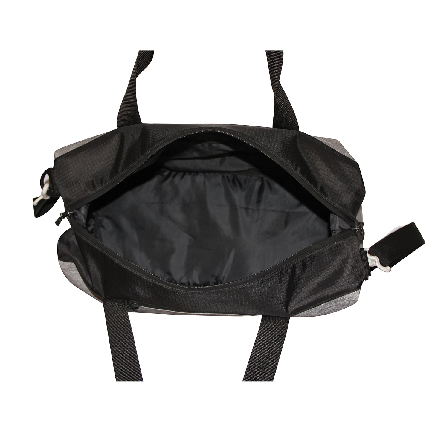 Grey Polyester Duffle