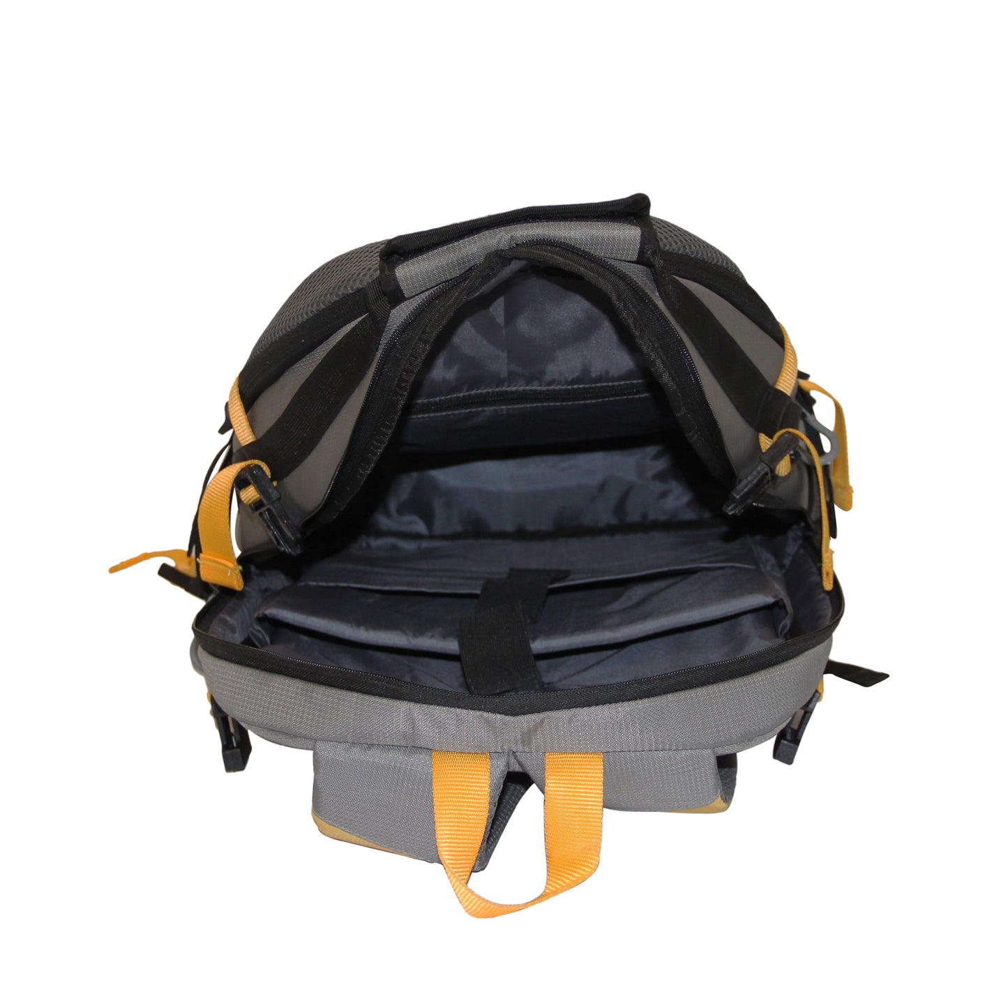 Grey Yellow Backpack