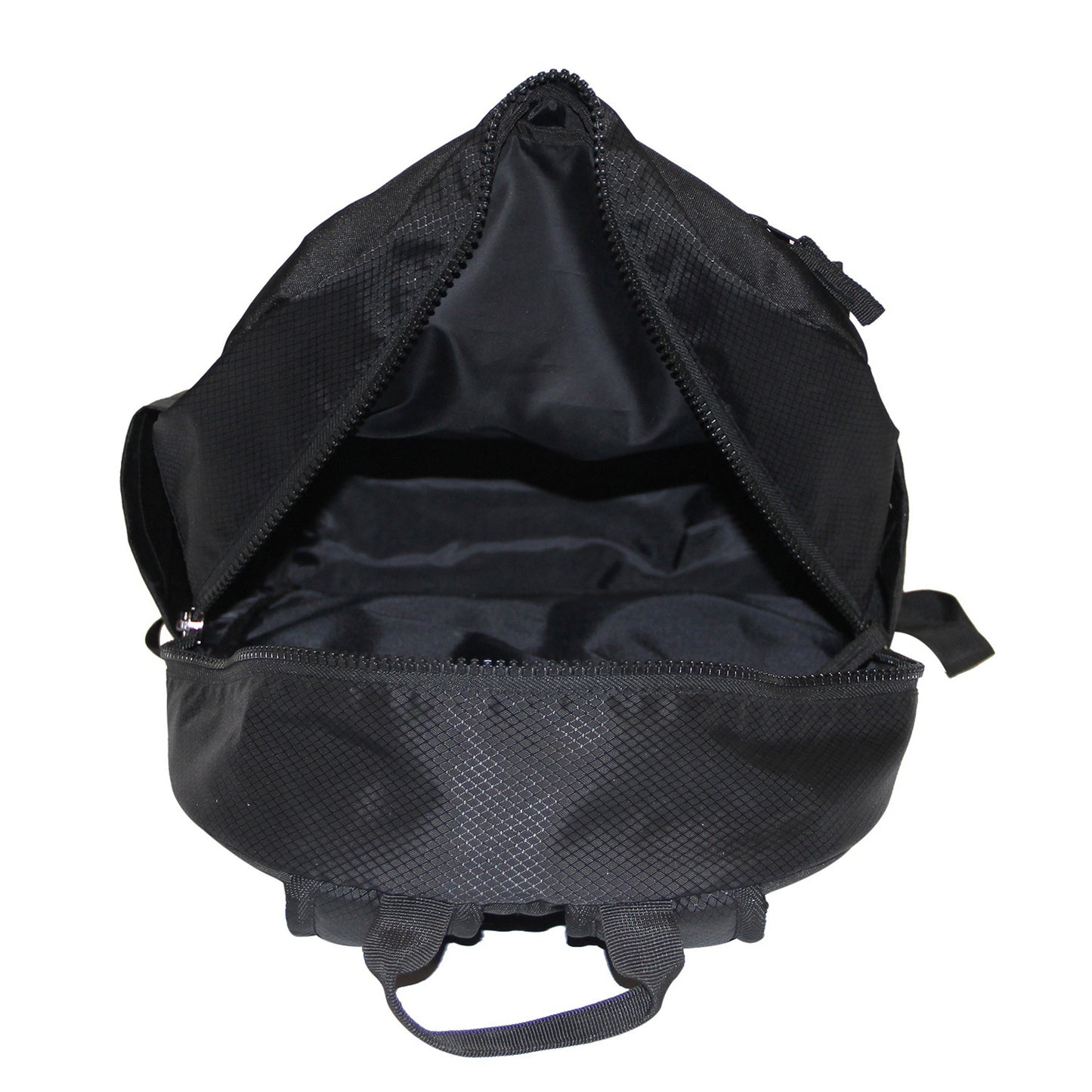 Jet Black Casual Backpack