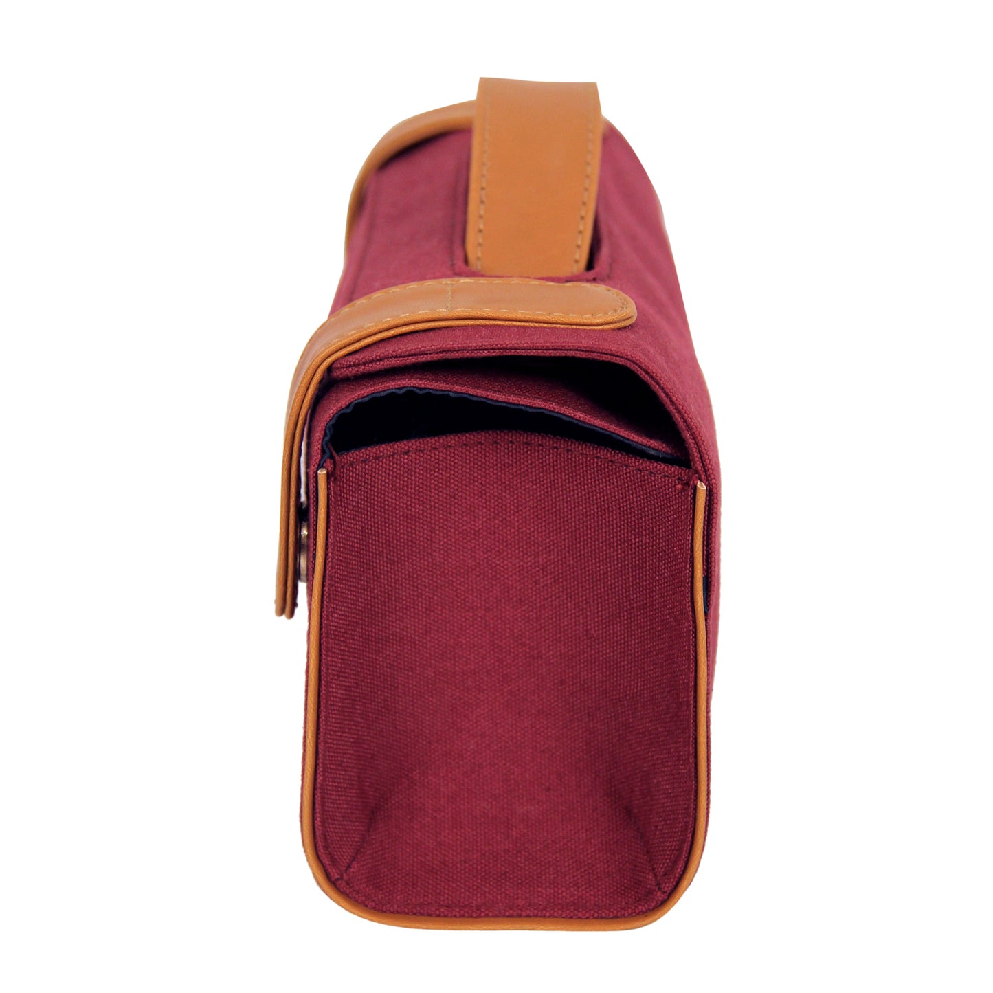 Maroon Canvas Travel Kit