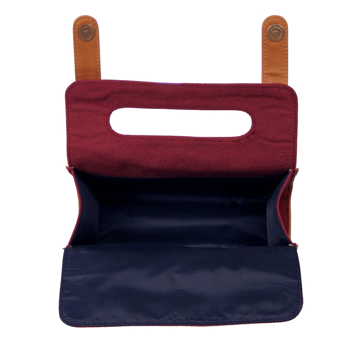 Maroon Canvas Travel Kit