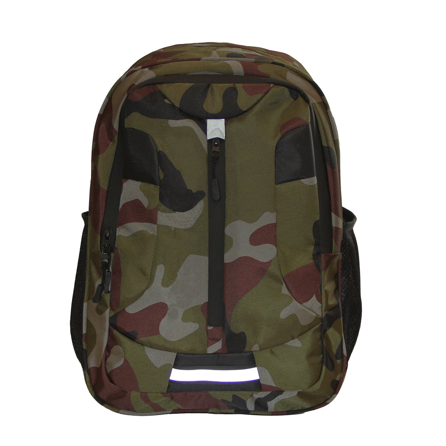 Olive Green Camouflage Backpack