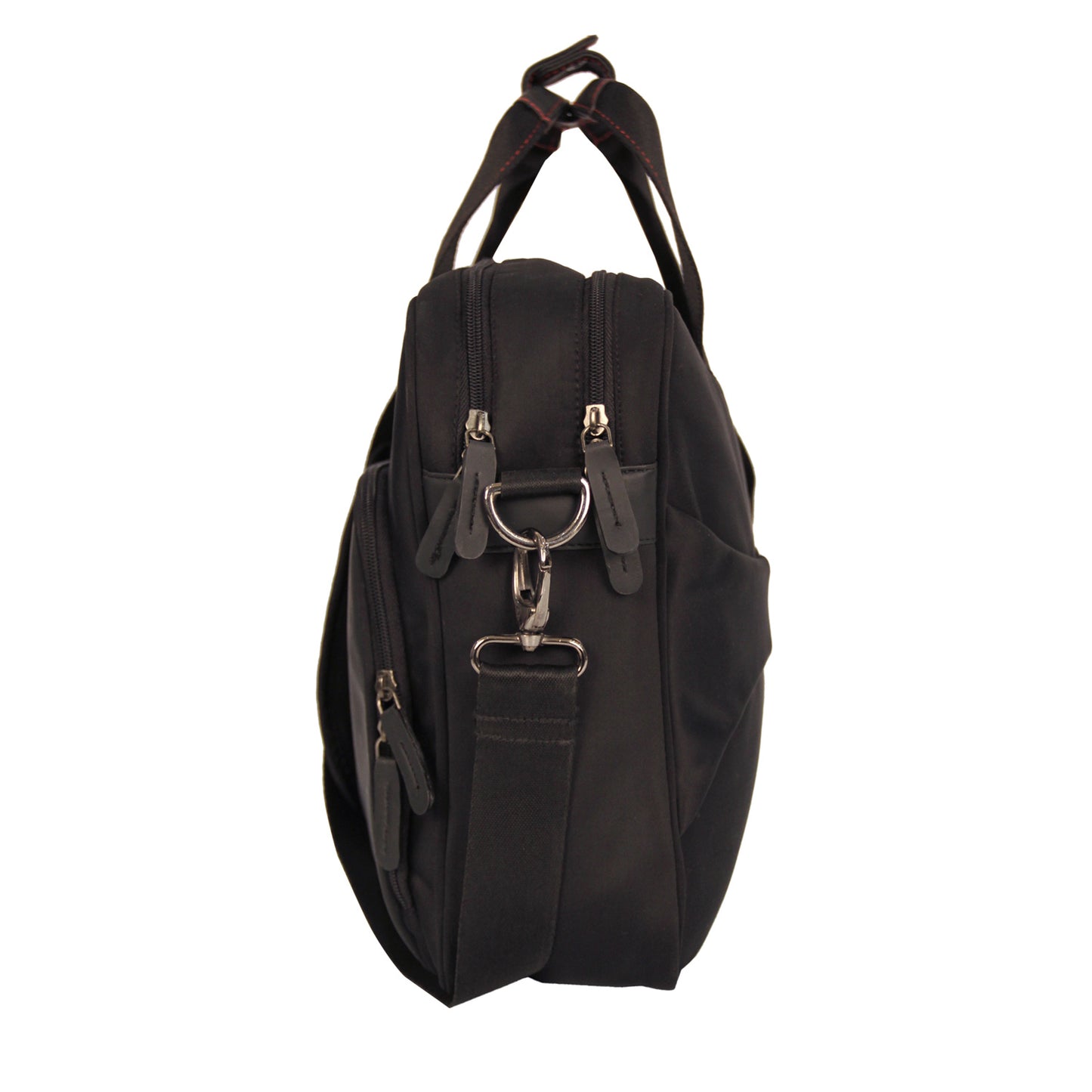 Quilted Black Messenger
