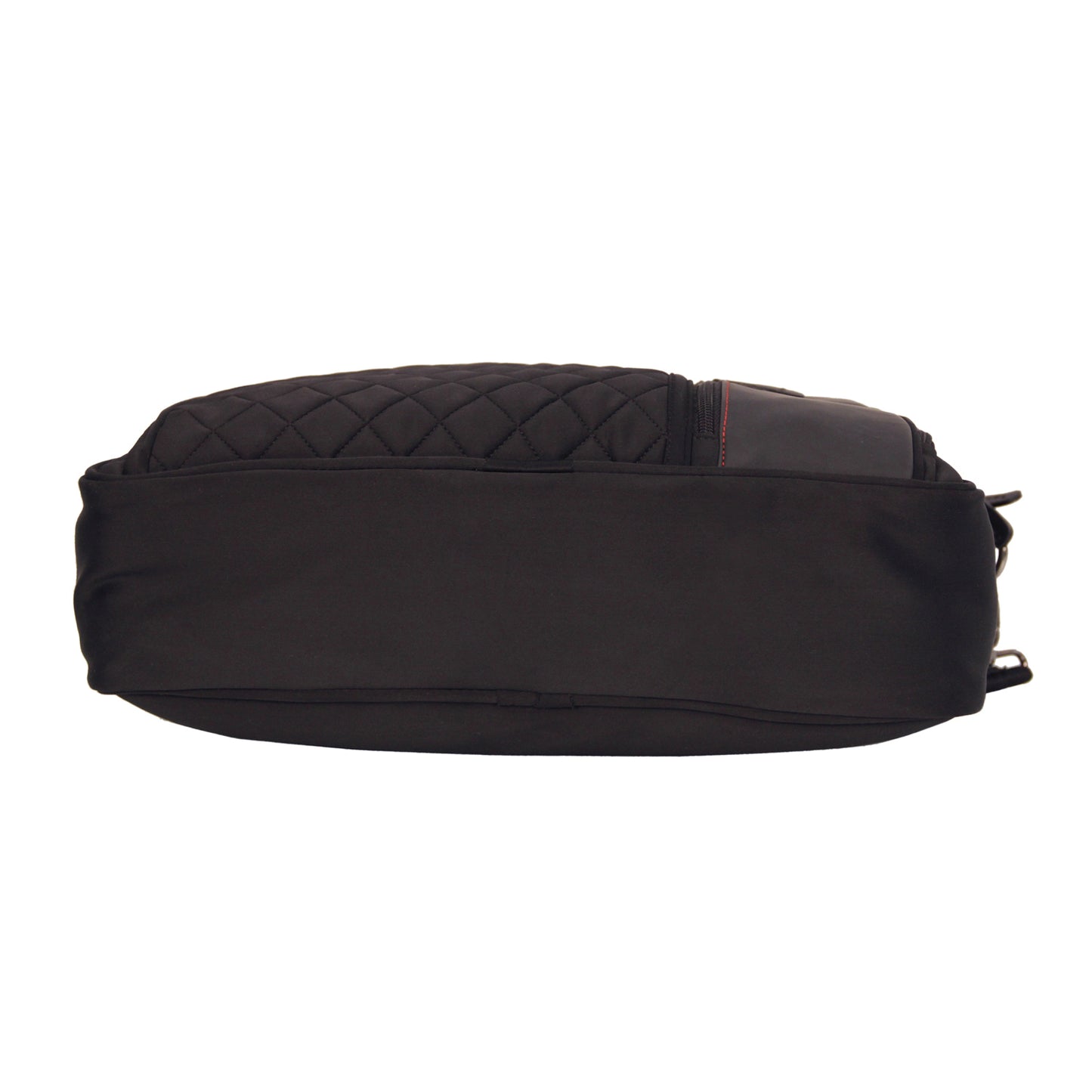 Quilted Black Messenger