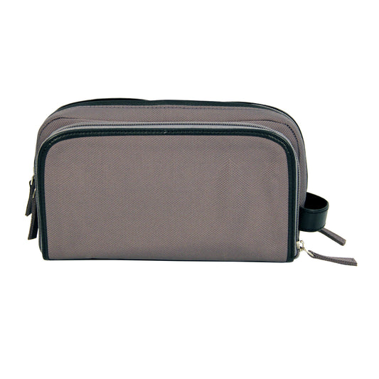 Grey - Black Toiletry Bag