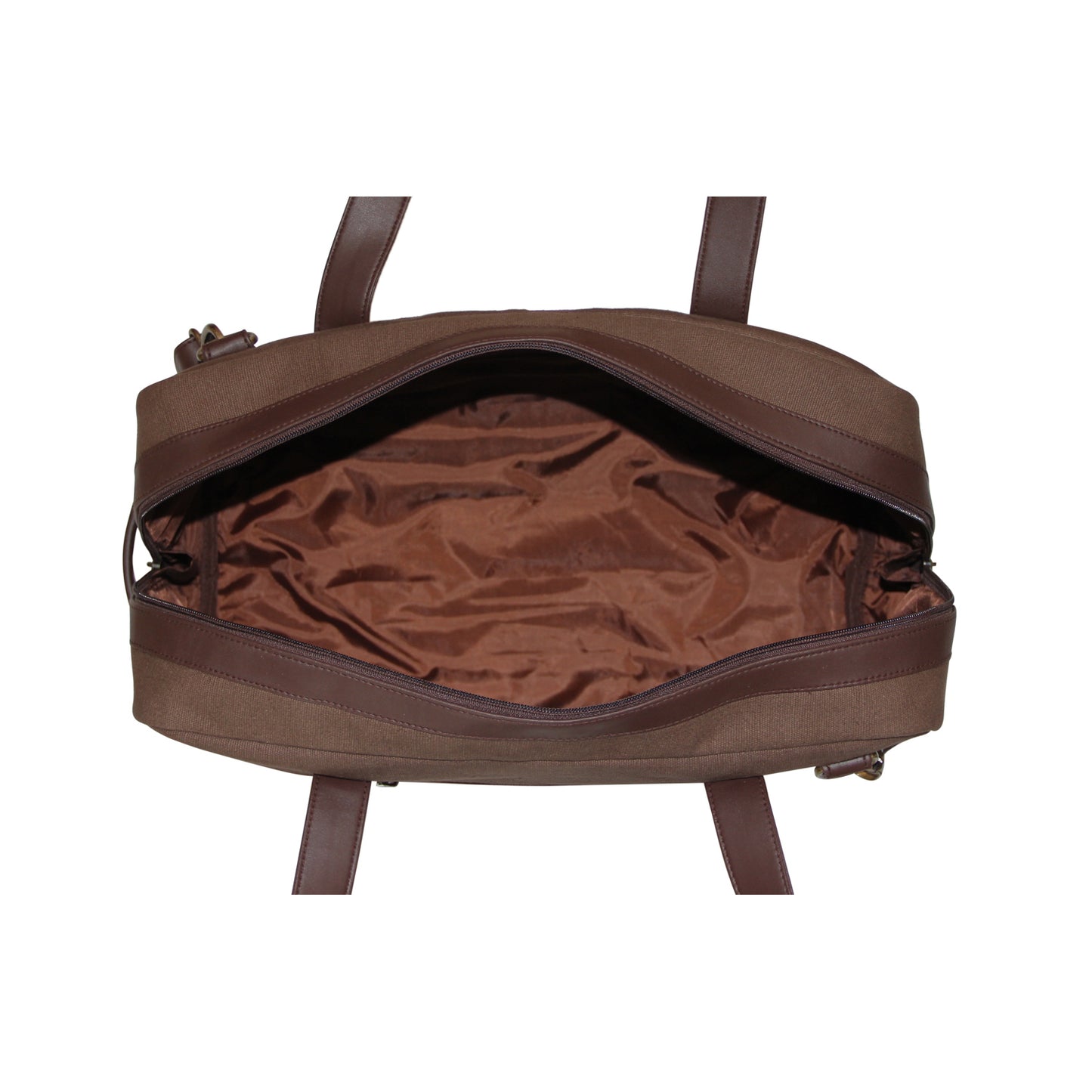 Two-Tone Brown Overnighter