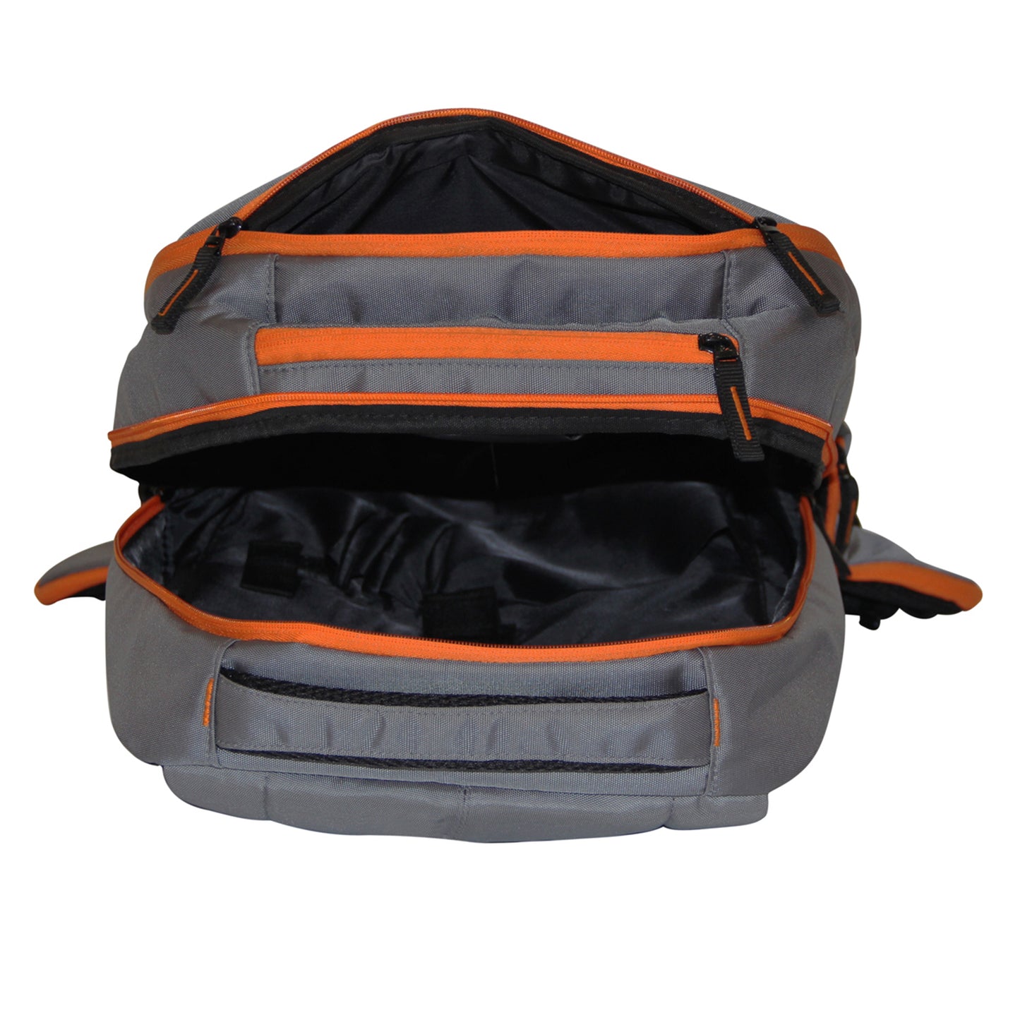 Unisex Grey Backpack-2