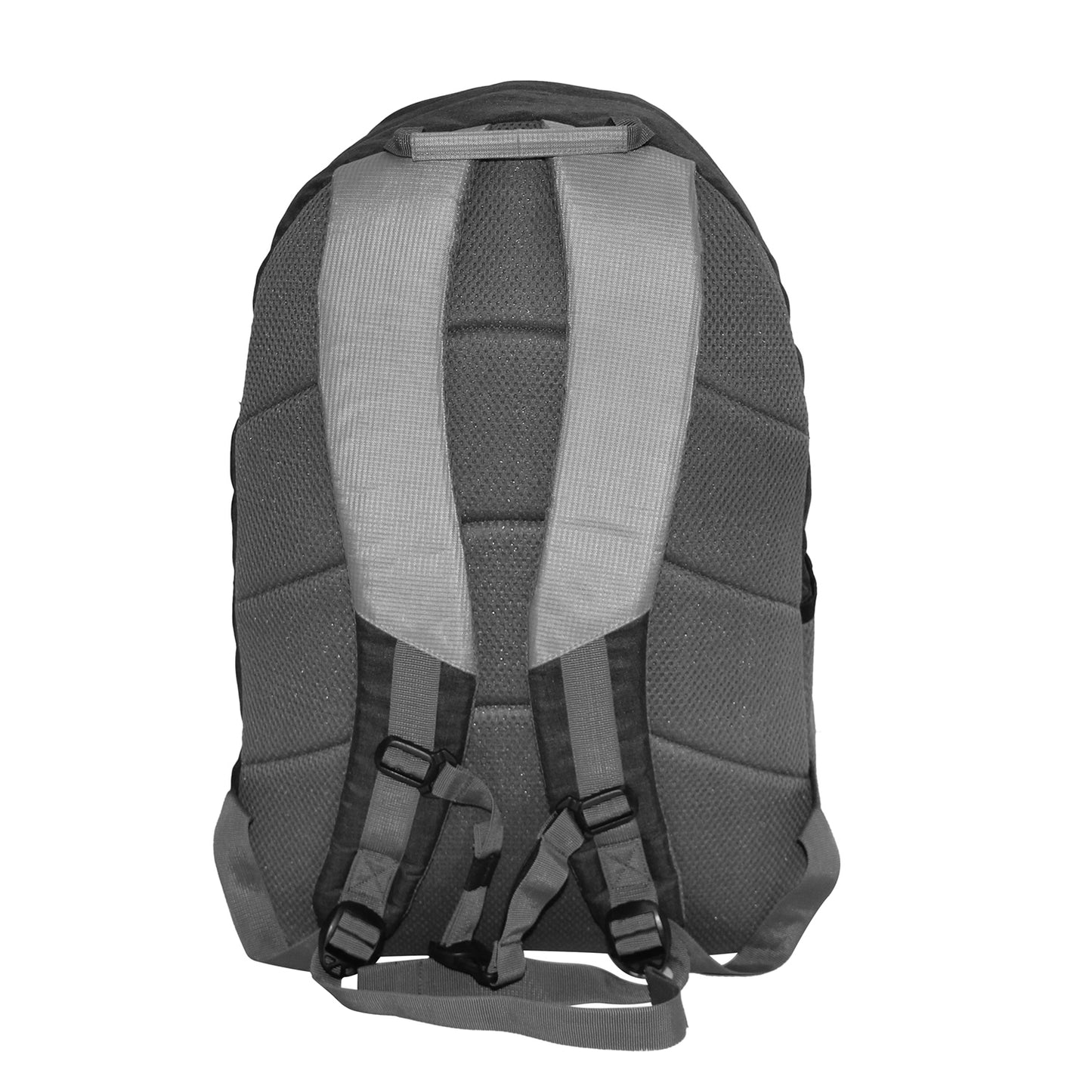 Unisex Grey & Black Backpack
