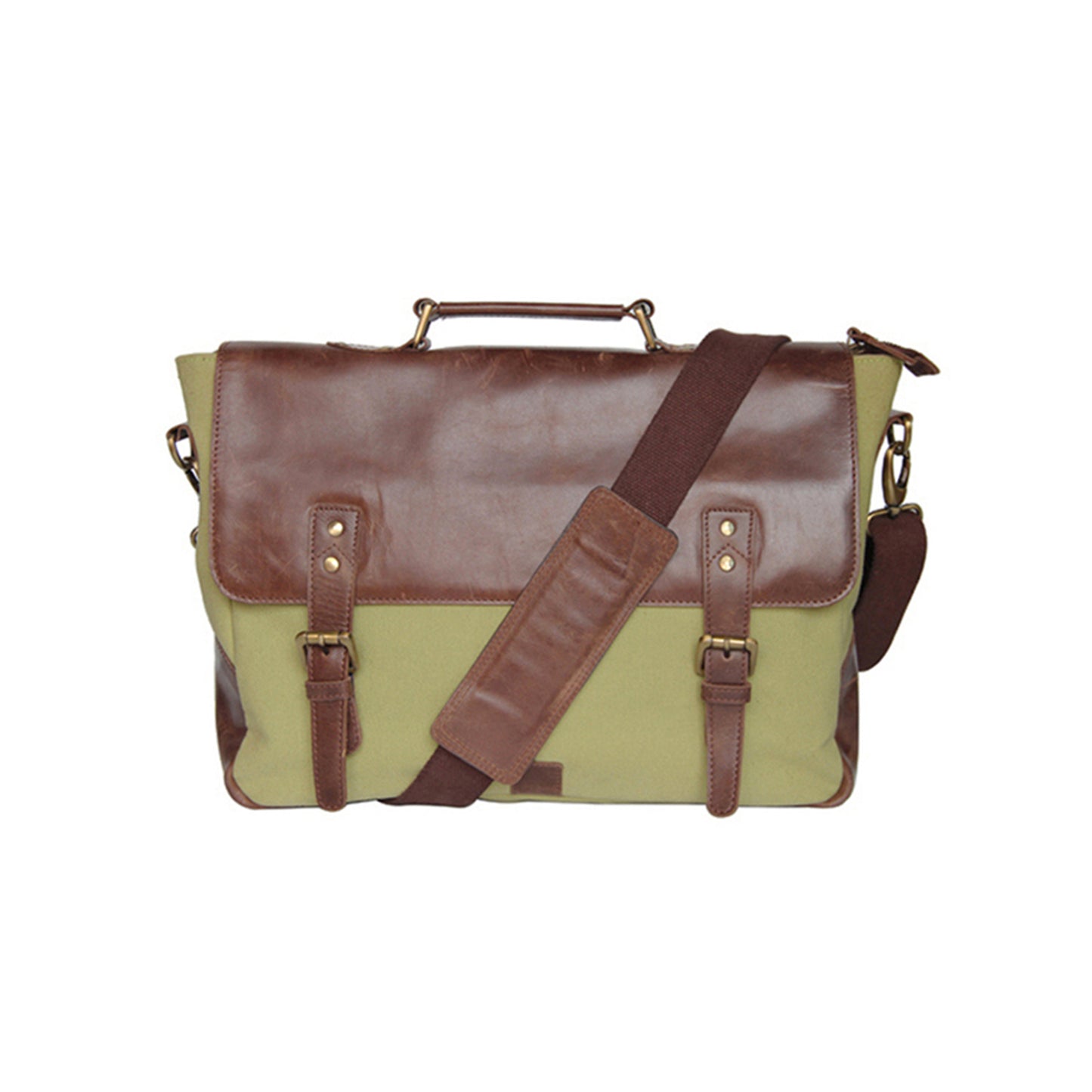 Canvas & Leather Messenger