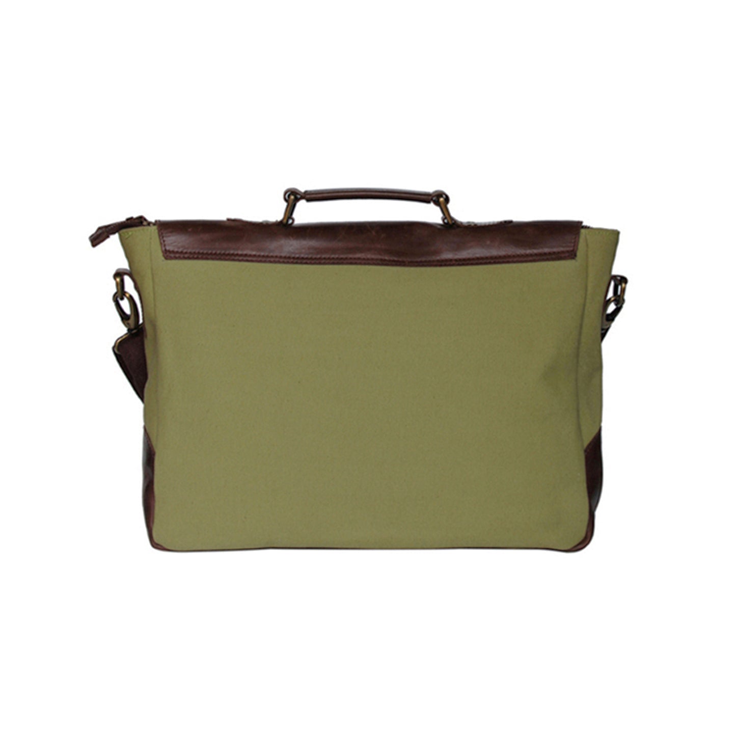 Canvas & Leather Messenger