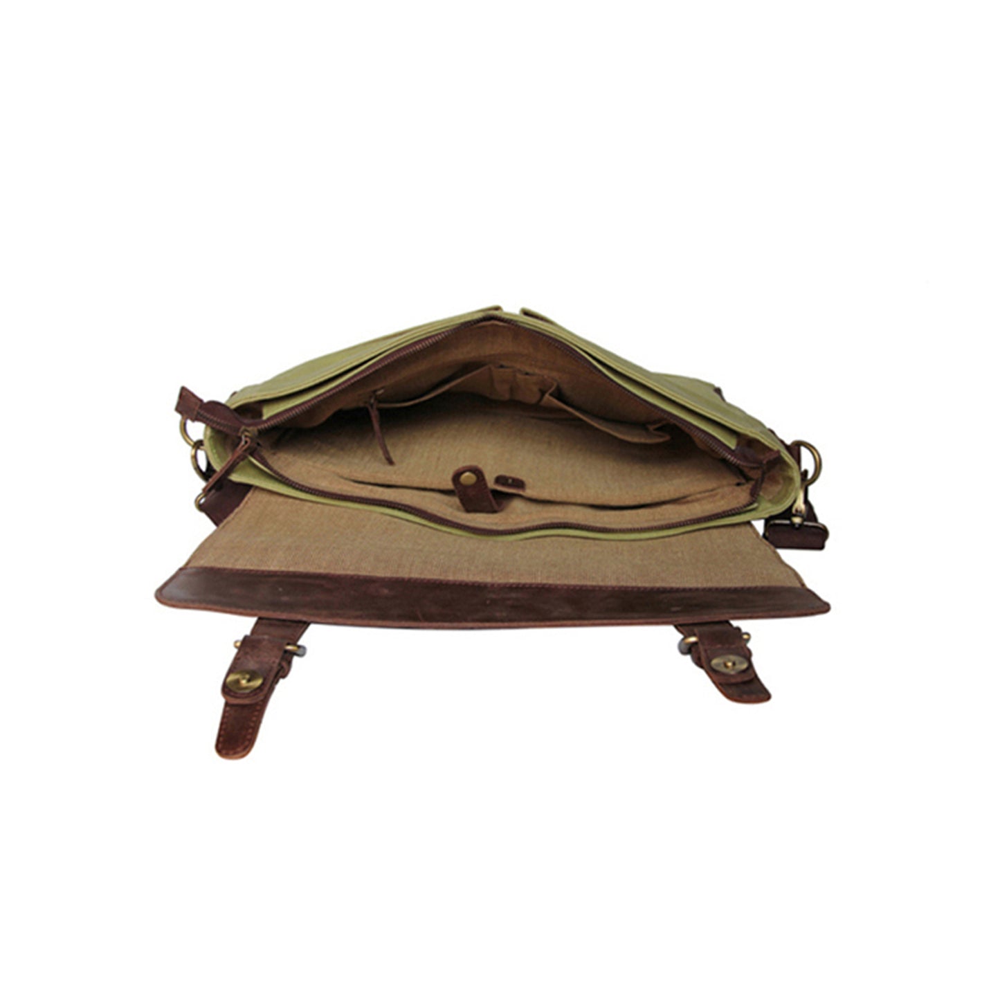 Canvas & Leather Messenger