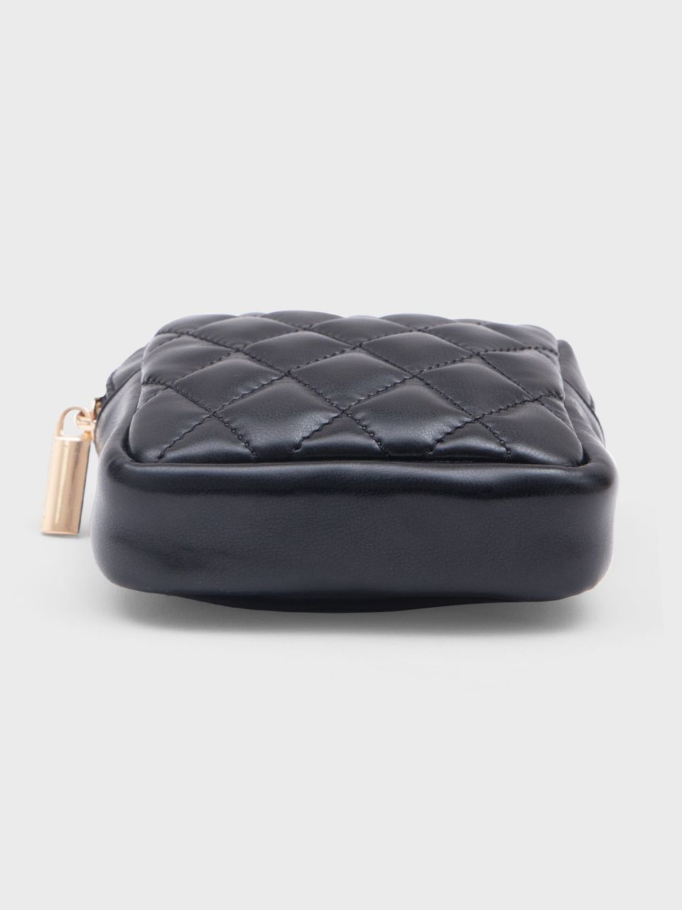 Black Elegant Quilted Sling & Cross Bag