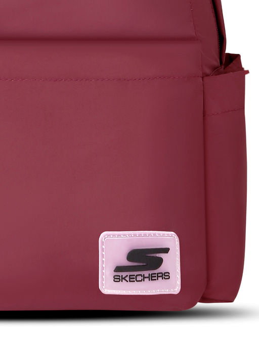 Unisex Micro Polyester Single Compartment Maroon Backpack