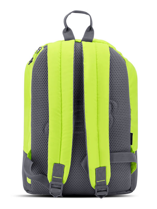 Unisex Front Green Yellow Backpack
