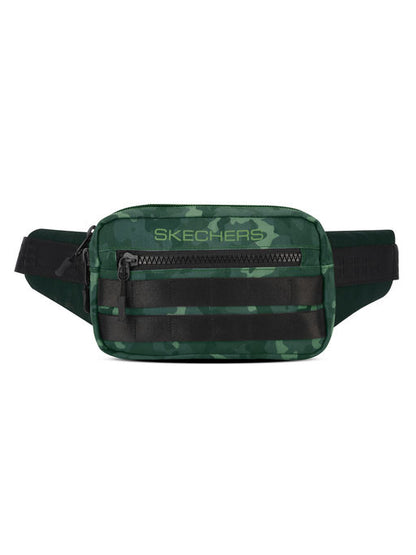 Unisex Green Camouflage Waist Bag