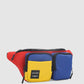 JACK & JONES RED COLOURBLOCKED CHESTPACK