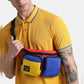 JACK & JONES RED COLOURBLOCKED CHESTPACK