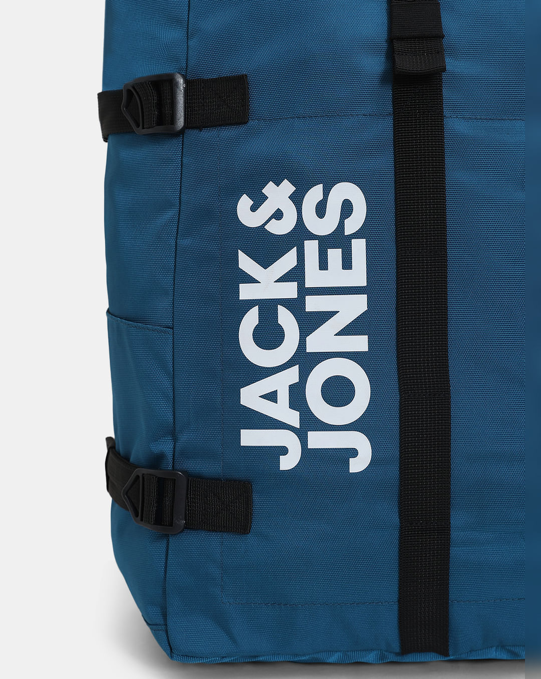 JACK & JONES BLUE ROLL TOP BACKPACK