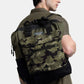 JACK & JONES OLIVE GREEN CAMO PRINT BACKPACK