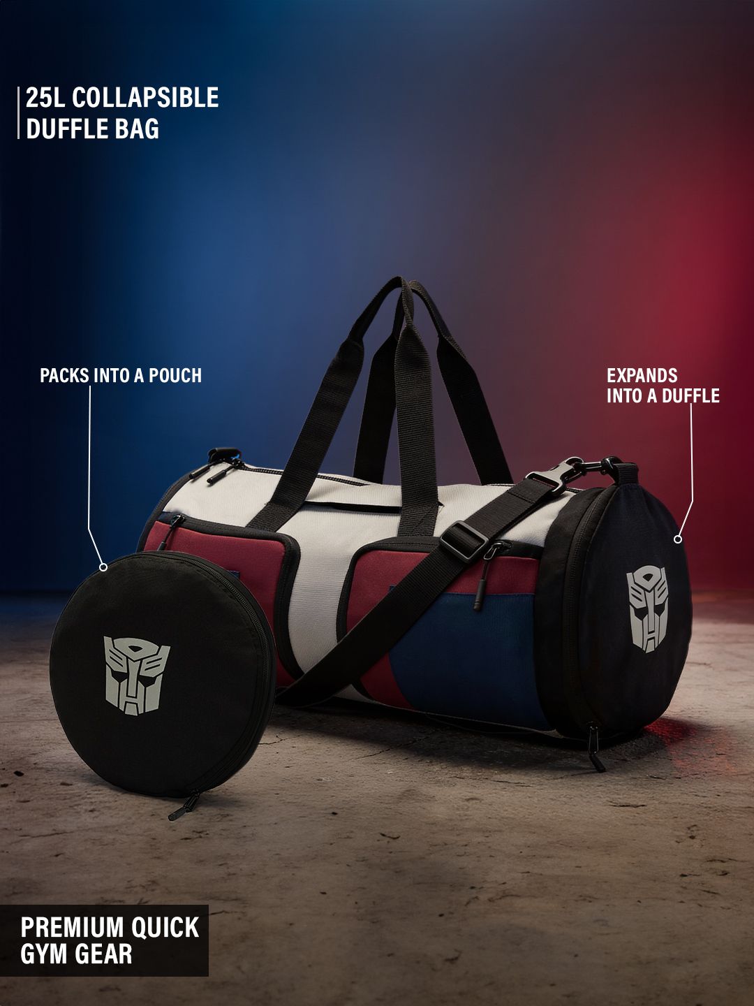 Optimus Prime: Collapsible Duffle Bag