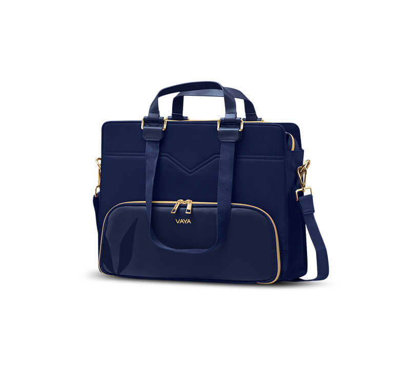 Zaelia - Work-to-Weekend Tote - Navy