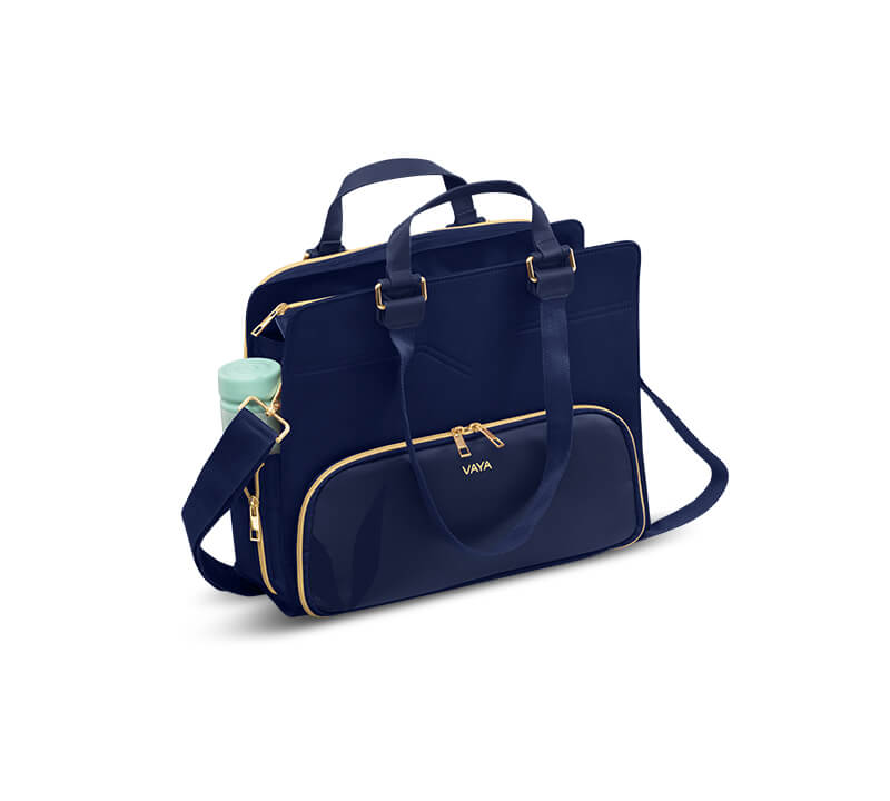 Zaelia - Work-to-Weekend Tote - Navy