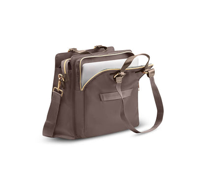 Zaelia - Work-to-Weekend Tote - Brown