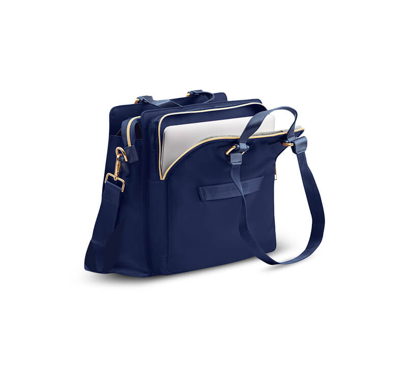 Zaelia - Work-to-Weekend Tote - Navy