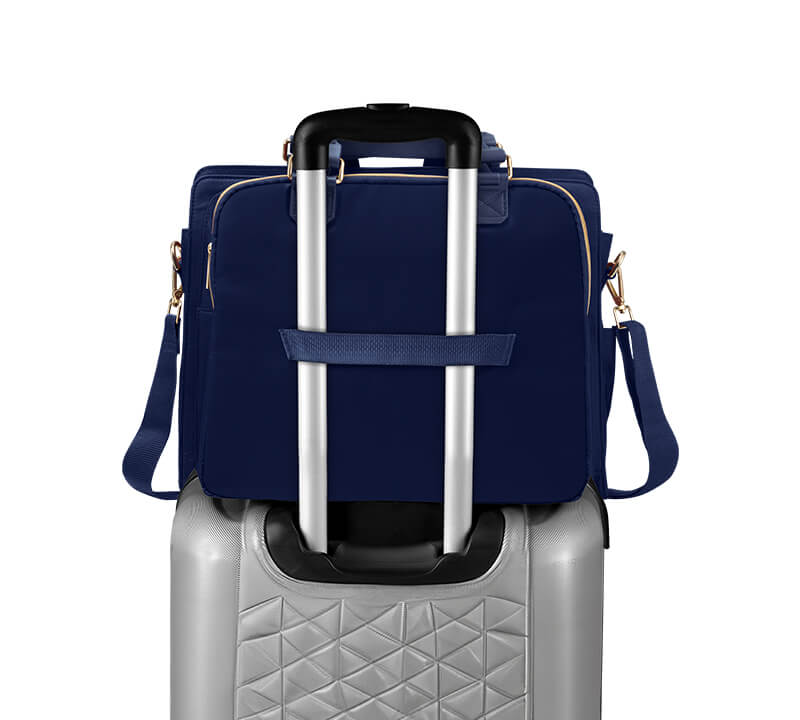 Zaelia - Work-to-Weekend Tote - Navy