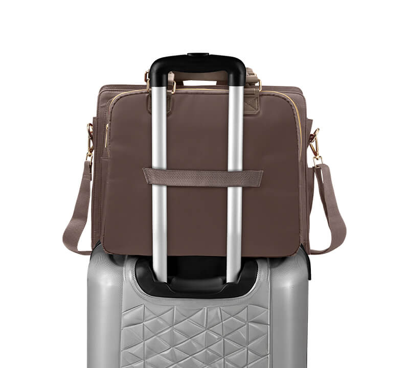 Zaelia - Work-to-Weekend Tote - Brown