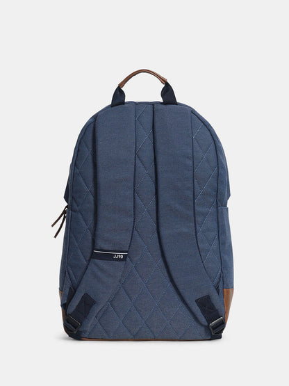 BLUE FADED DENIM BACKPACK