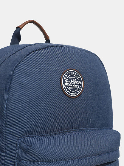 BLUE FADED DENIM BACKPACK