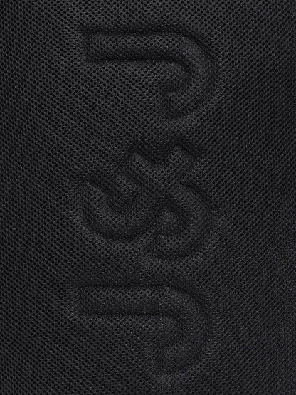 BLACK QUILTED PREMIUM BACKPACK