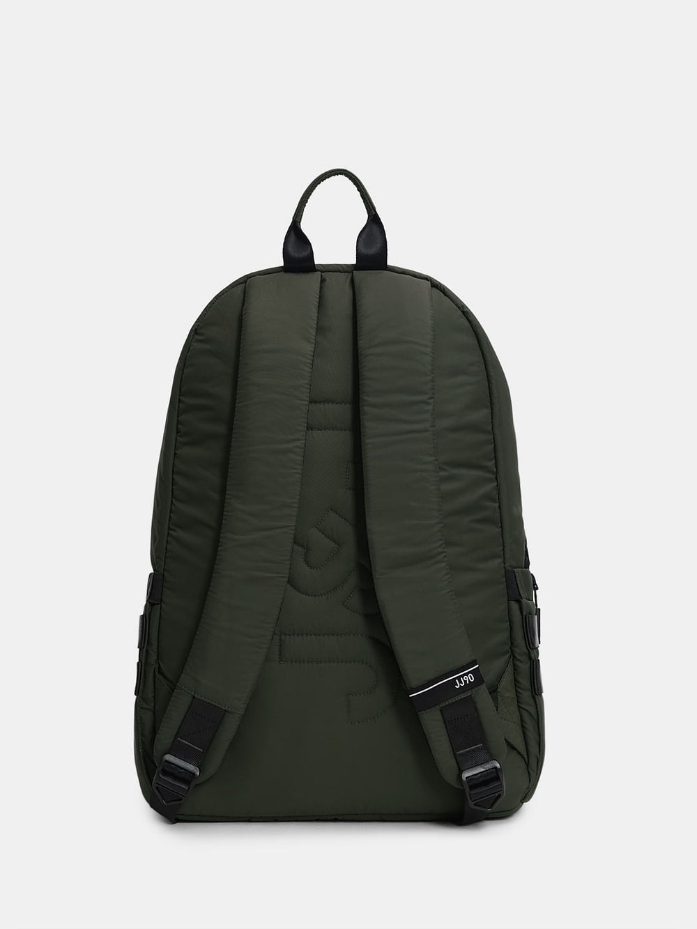 OLIVE GREEN QUILTED BACKPACK
