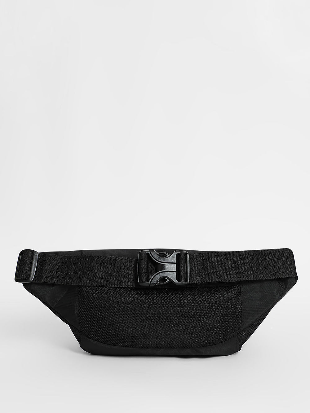 BLACK MESH BUMBAG