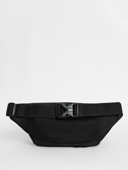BLACK MESH BUMBAG