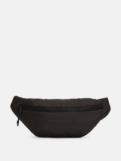 CHOCOLATE BROWN LOGO PRINT BUMBAG