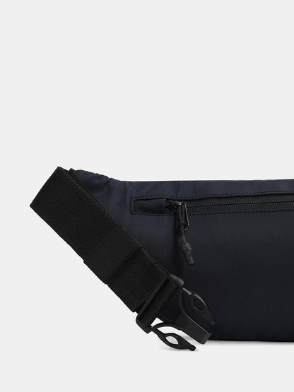 DARK BLUE LOGO PRINT BUMBAG