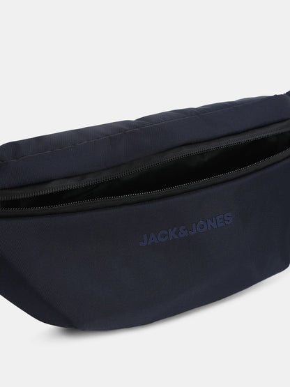 DARK BLUE LOGO PRINT BUMBAG