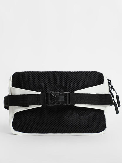 GREEN COLOURBLOCKED CHESTPACK