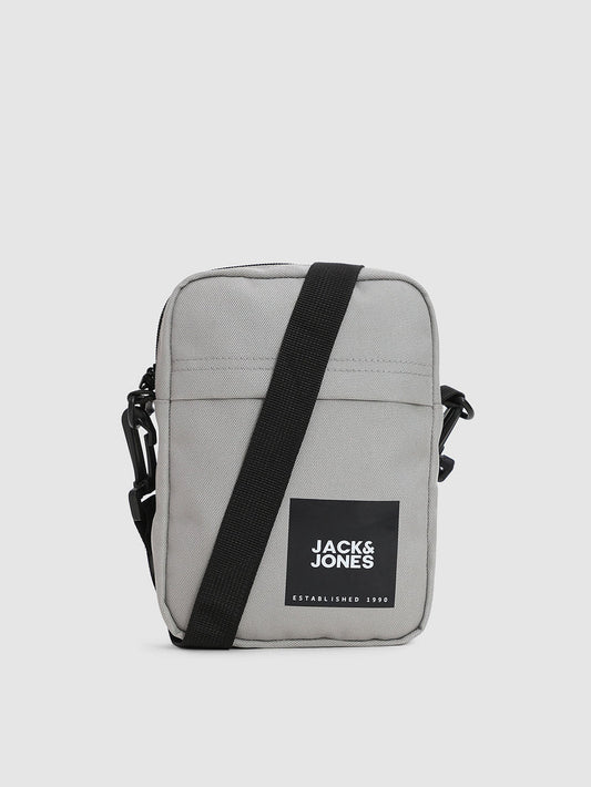 LIGHT GREY SLING BAG